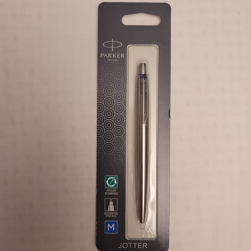 Parker Jotter Stainless Steel CT Ballpoint Pen. Brand New. Factory Sealed!